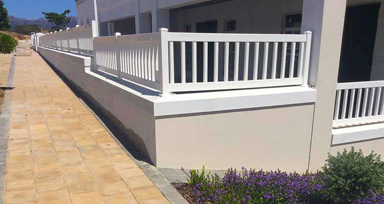 PVC Balustrade Fencing