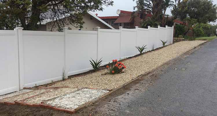 PVC Private Fencing