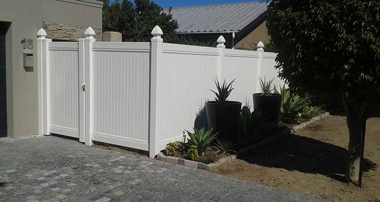 PVC Private Fencing