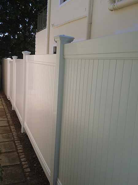 PVC Private Fencing