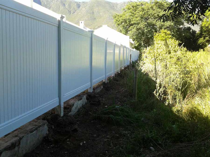 PVC Private Fencing