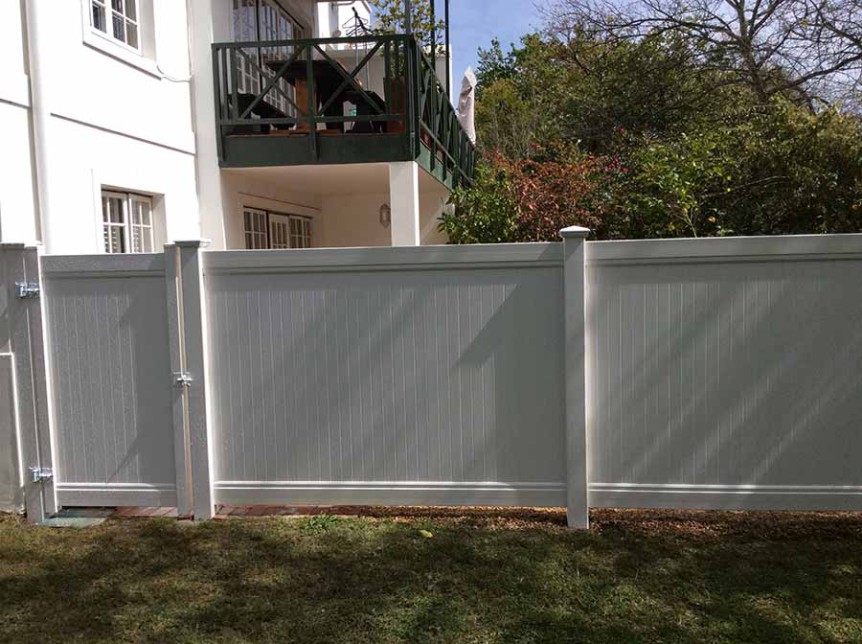PVC Private Fencing