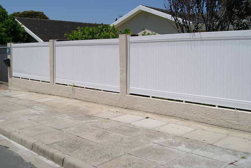 PVC Private Fencing